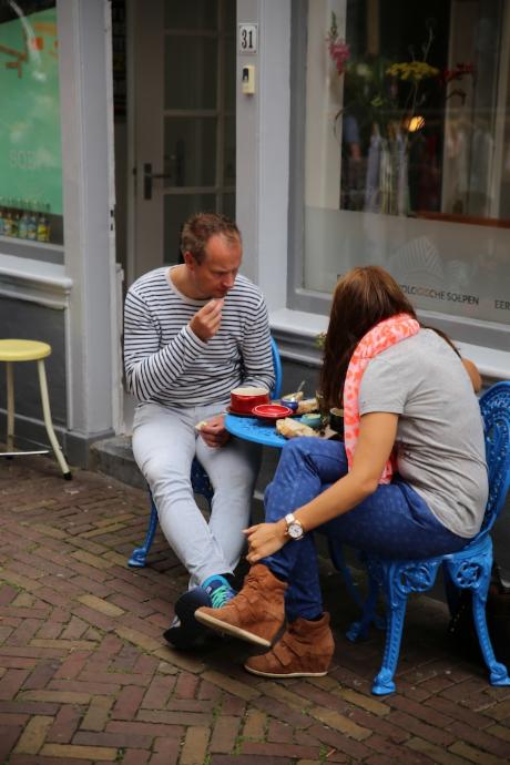 Foto d'Oude Stad in Alkmaar, Zien, Bezienswaardigheden, Buurt, plein, park