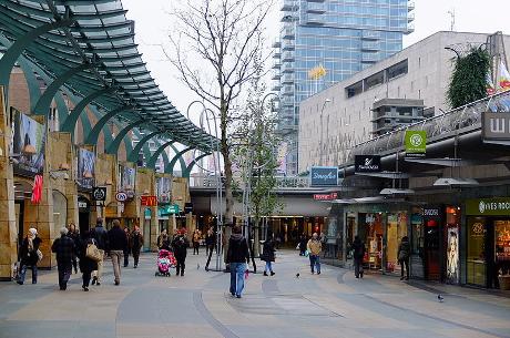 Foto Beurstraverse in Rotterdam, Zien, Buurt, plein, park