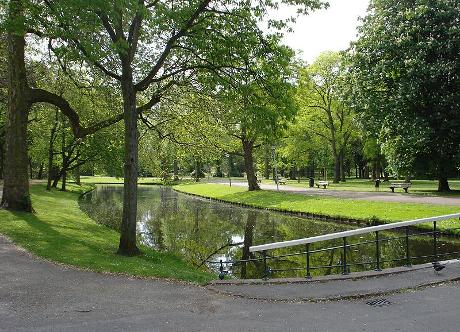 Foto Het Park in Rotterdam, Zien, Plek bezichtigen, Rondwandelen