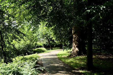 Foto Stadsmuur Plantsoen-Oost in Amersfoort, Zien, Bezienswaardigheden