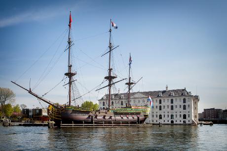 Foto Het Scheepvaartmuseum in Amsterdam, Zien, Musea & galleries